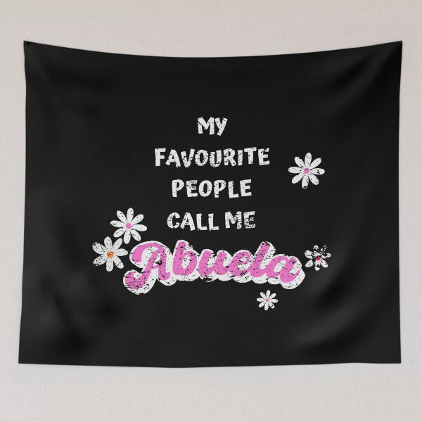 Item preview, My favorite people call me Abuela - My favorite people call me Grandma- latin abuela birthday grandma birthday designed and sold by ALLURE-minimal.