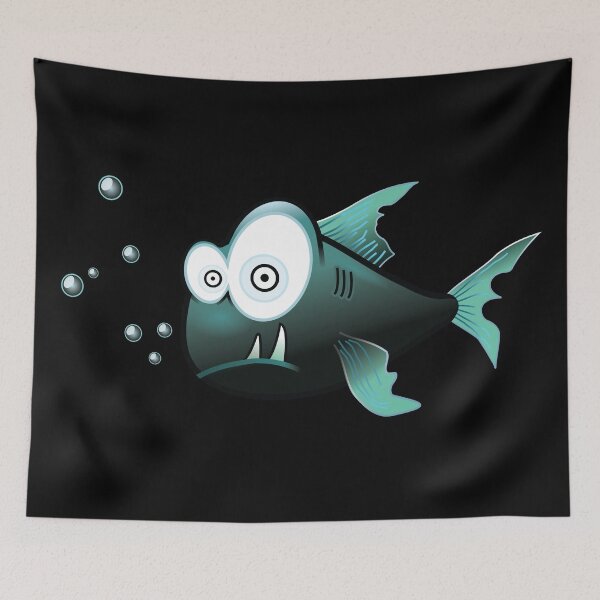 Item preview, Cute piranha designed and sold by Manbex.