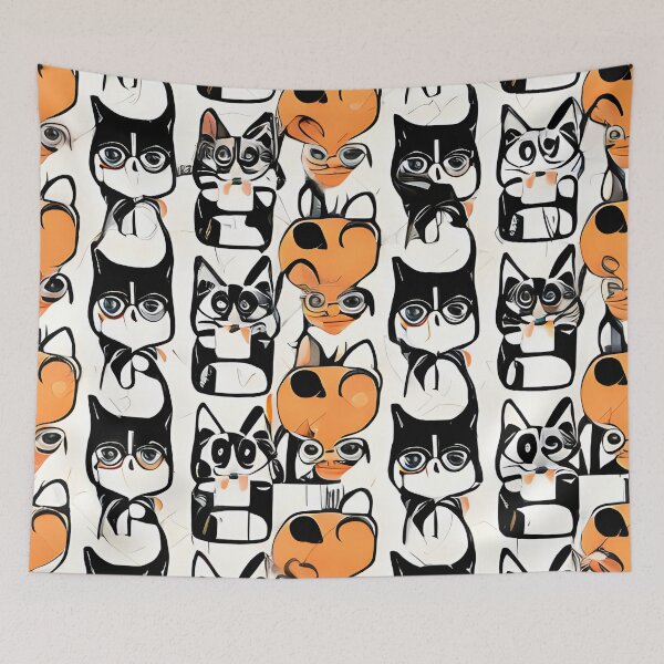 Item preview, Moody Cat designed and sold by Bizaire.