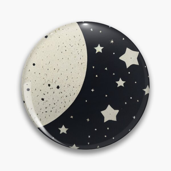 Item preview, Mountain Landscape with Moon and Stars designed and sold by bryanchvzz.