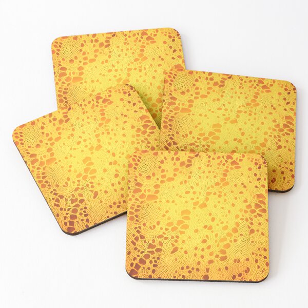 Item preview, Yellow Gold Lace Pattern designed and sold by asurtiumgreen.