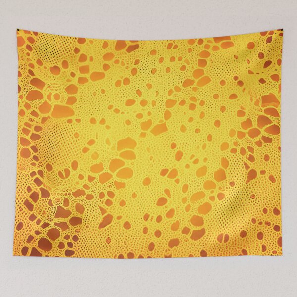 Item preview, Yellow Gold Lace Pattern designed and sold by asurtiumgreen.