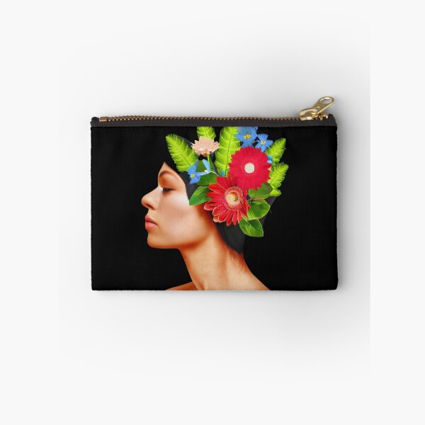Item preview, Flowers growing out of head designed and sold by gramizzia.