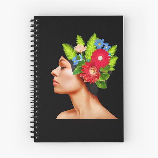 Item preview, Flowers growing out of head designed and sold by gramizzia.