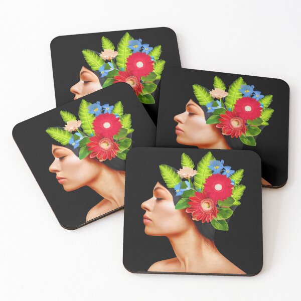 Item preview, Flowers growing out of head designed and sold by gramizzia.