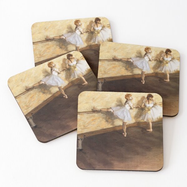 Item preview, Dancers Practicing at the Barre Art Prints - Edgar Degas designed and sold by TheSoulOfArt.