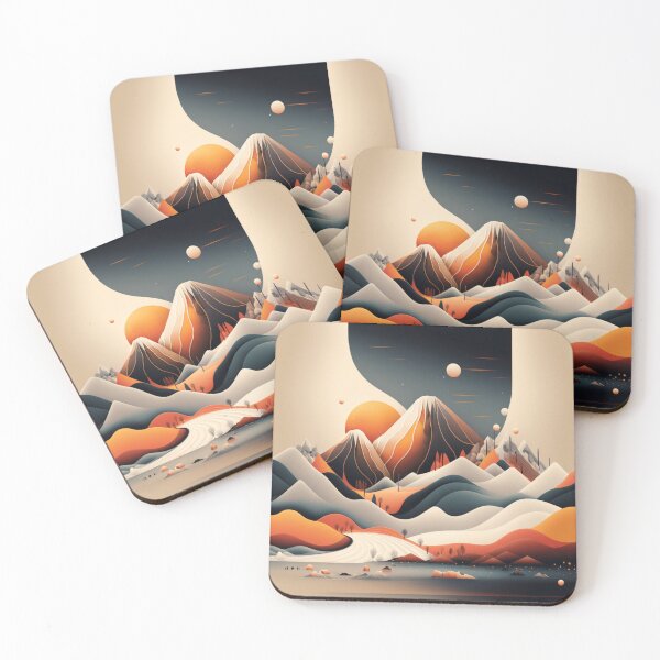 Item preview, Landscape #137 designed and sold by Cheese Design Studio.