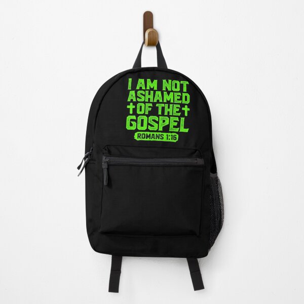 Item preview, I Am Not Ashamed Of The Gospel - Romans 1:16 designed and sold by plushism.