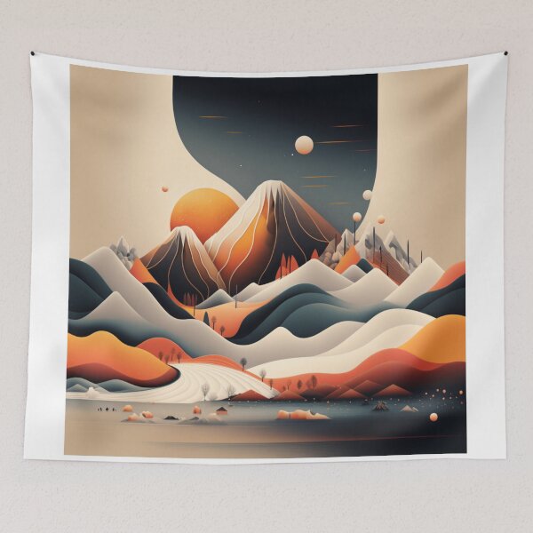 Item preview, Landscape #137 designed and sold by Cheese Design Studio.