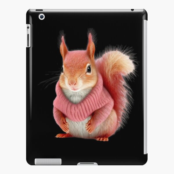 Cute squirrel - animals with clothes  iPad Case & Skin for Sale by Sunset  Design