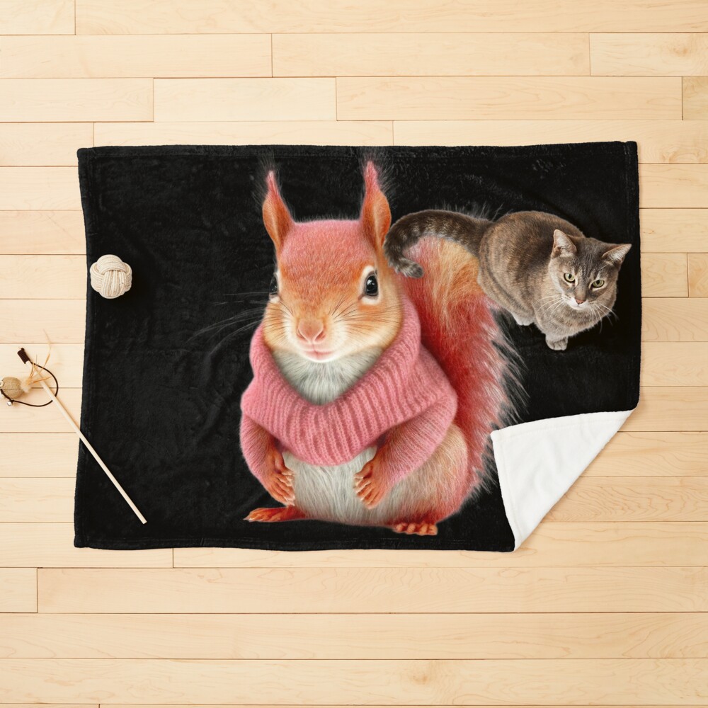 Cute squirrel - animals with clothes  iPad Case & Skin for Sale by Sunset  Design