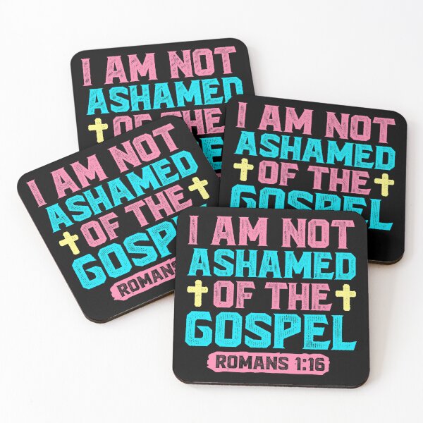 Item preview, I Am Not Ashamed Of The Gospel - Romans 1:16 designed and sold by plushism.