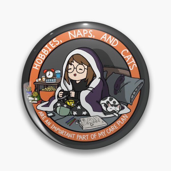 Item preview, Hobbies, Naps, and Cats (Orange) designed and sold by Sunny Ammerman.