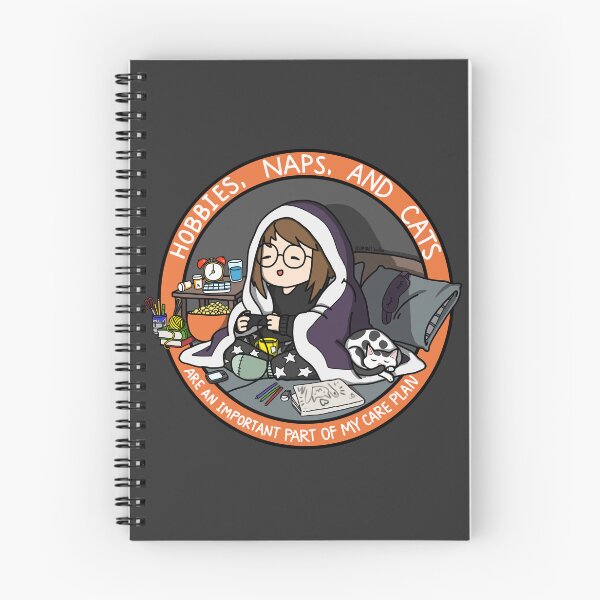 Item preview, Hobbies, Naps, and Cats (Orange) designed and sold by Sunny Ammerman.