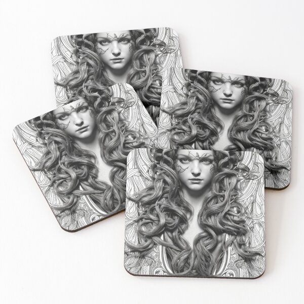 Item preview, art deco jellyfish designed and sold by zozquert.