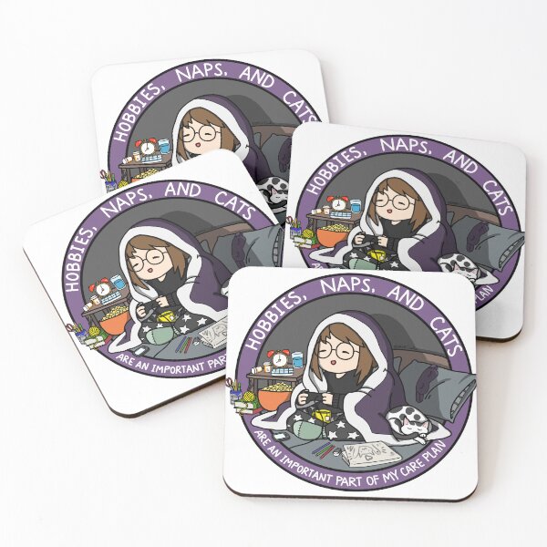 Item preview, Hobbies, Naps, and Cats (Purple) designed and sold by Sunny Ammerman.