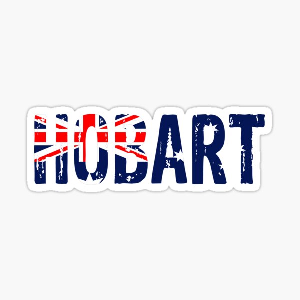 "Hobart Australia" Sticker for Sale by gmstockstudio Redbubble