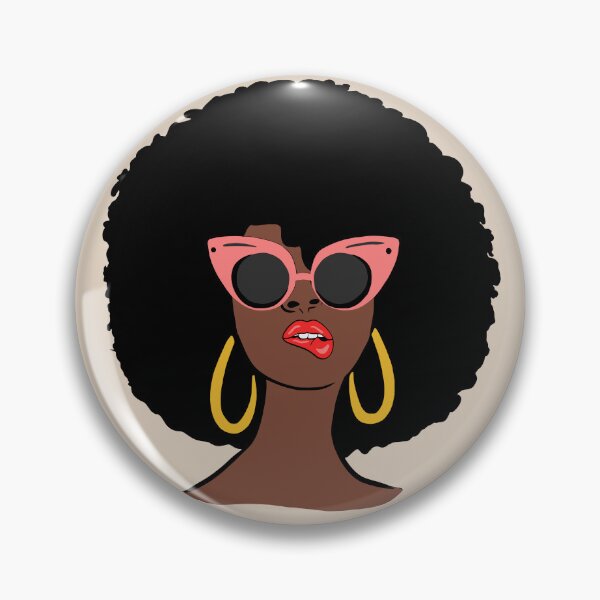 Item preview, Afro Queen Biting lips 2 - Black and Proud  designed and sold by africansoul.