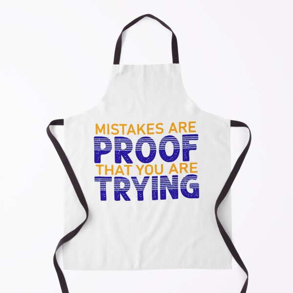 Item preview, Mistake Are Proof That You Are Trying designed and sold by FitchByEvelyn.