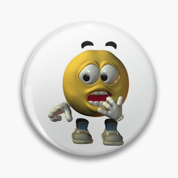 Item preview, 3D surprised emoji designed and sold by Ugly Bugs.