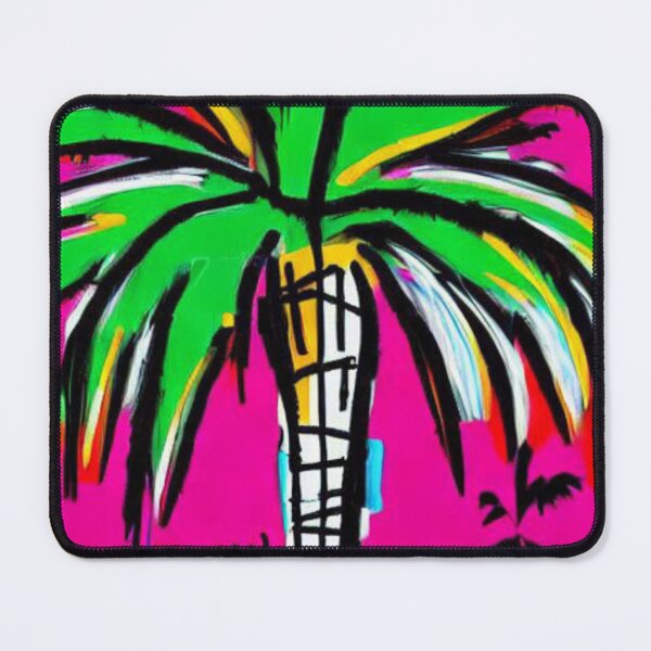 Item preview, Palm Tree Vivid Pink Cartoon designed and sold by itzbart.