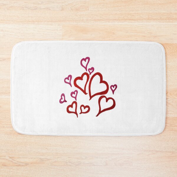 Item preview, Red and pink hearts  designed and sold by Kira and Keiko.