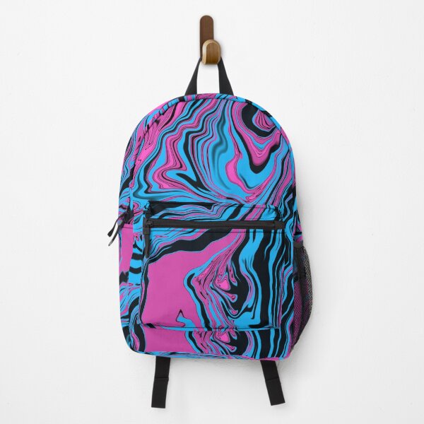 Item preview, Hot Pink Mixed with Blue and Black designed and sold by awsomepatterns.