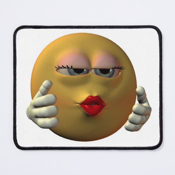 Item preview, 3D Kissing emoji designed and sold by Ugly Bugs.