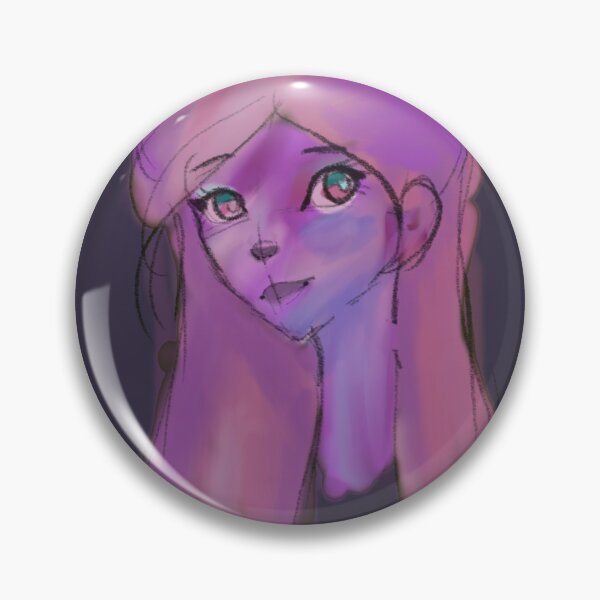 Item preview, Purple Lady - Anime Portrait designed and sold by jolabrese.