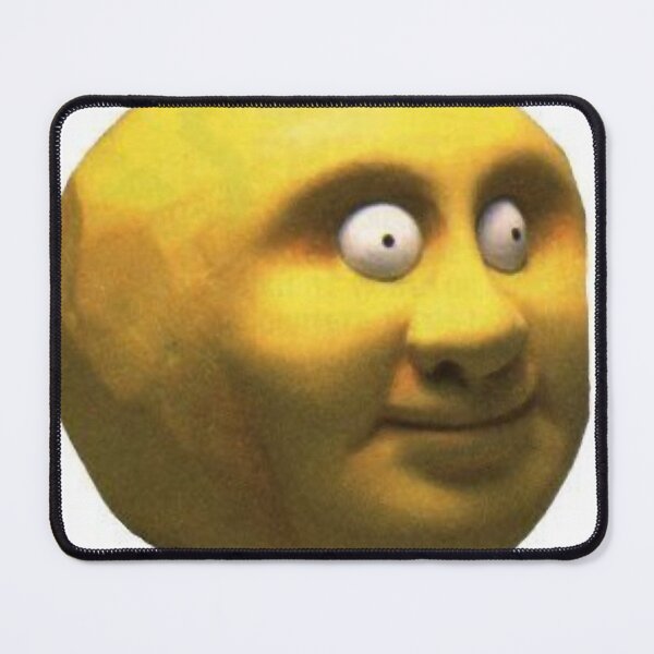 Item preview, 3D creepy moon emoji designed and sold by Ugly Bugs.