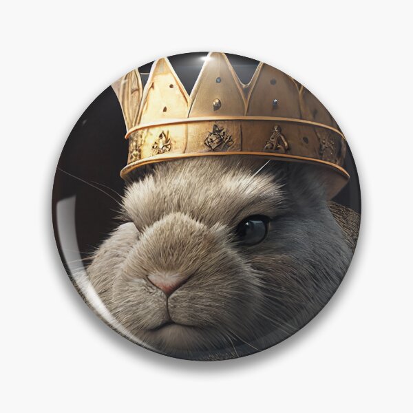 Item preview, Rabbit king designed and sold by EmeraldeaArt.