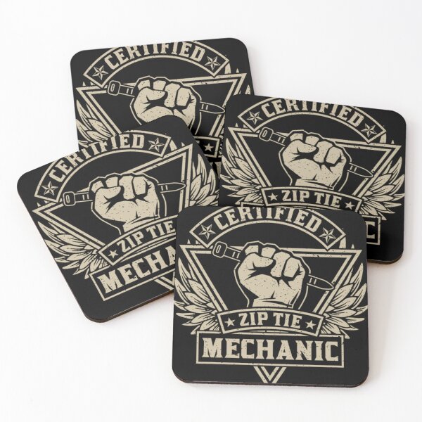 Item preview, Certified Ziptie Mechanic     designed and sold by radleyhughes42.