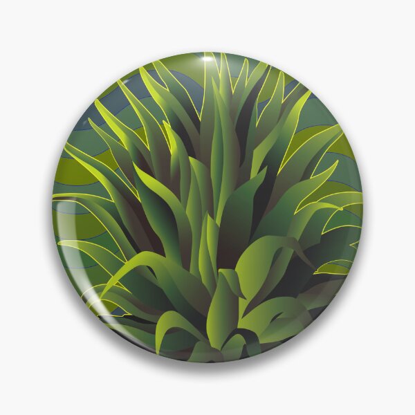 Item preview, Three Glowing Agave Desert Plants designed and sold by jeff-jones.