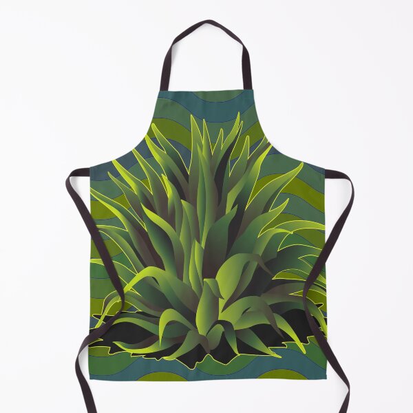 Item preview, Three Glowing Agave Desert Plants designed and sold by jeff-jones.