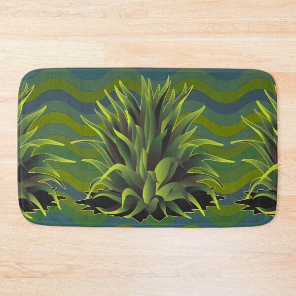 Item preview, Three Glowing Agave Desert Plants designed and sold by jeff-jones.