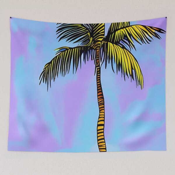 Item preview, Tropical Palm Tree Artwork designed and sold by gramizzia.