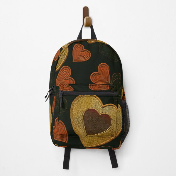 Item preview, Everyheart golder hearts Embroidered Pattern 21_S40 designed and sold by CreArtorium.