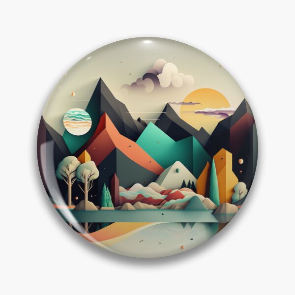 Item preview, Landscape #142 designed and sold by Cheese Design Studio.
