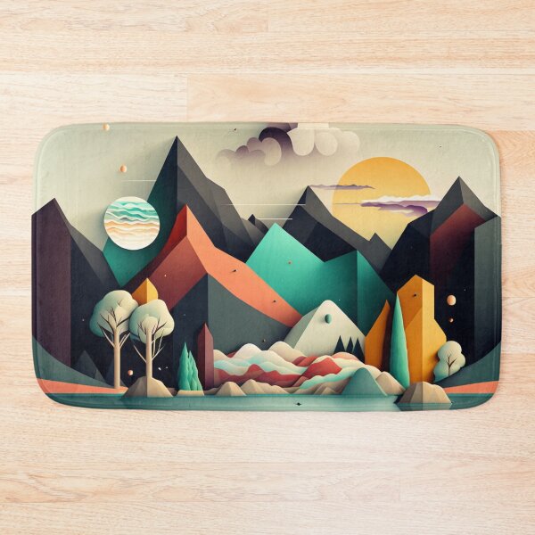 Item preview, Landscape #142 designed and sold by Cheese Design Studio.