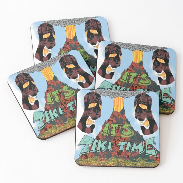 Item preview, It's Tiki Time! designed and sold by wrenchcat.