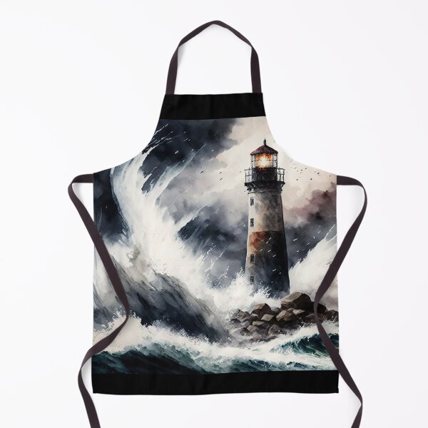Item preview, lighthouse storm designed and sold by BeerDragons.