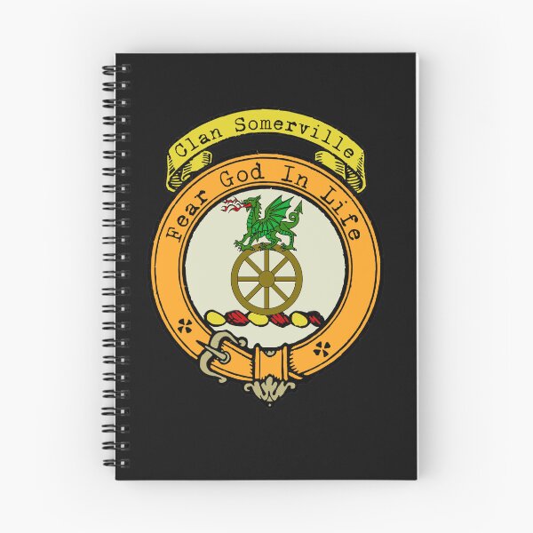 Item preview, Somerville Clan Surname crest designed and sold by BagTown Clans.