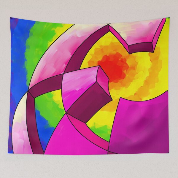 Item preview, The Grid - detail, abstract earth and sun, environment designed and sold by TreeEgg.