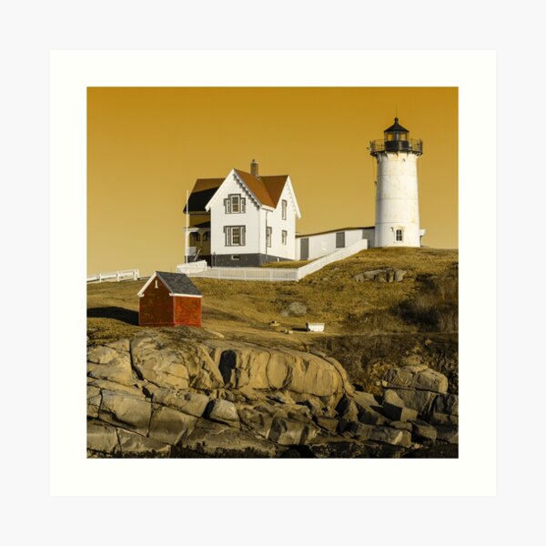 Nubble Light #2 Art Print