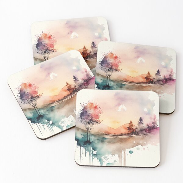 Item preview, Relaxing Watercolor #178 designed and sold by Avocado Design Studio.