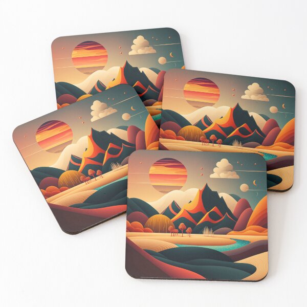 Item preview, Landscape #143 designed and sold by Cheese Design Studio.