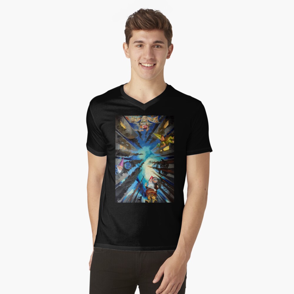 Item preview, V-Neck T-Shirt designed and sold by BlueStarseed.
