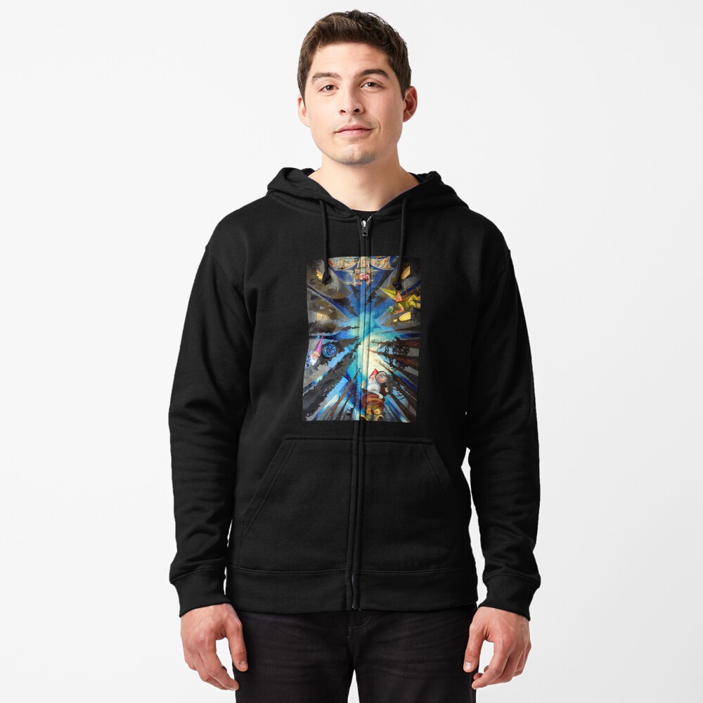 Item preview, Zipped Hoodie designed and sold by BlueStarseed.