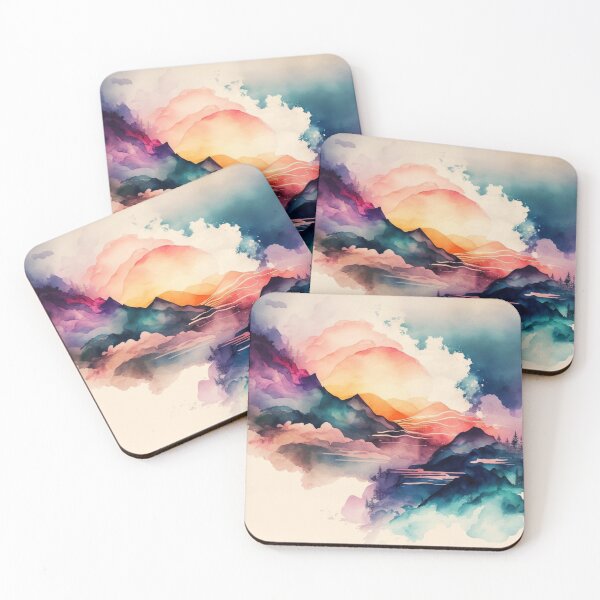 Item preview, Relaxing Watercolor #179 designed and sold by Avocado Design Studio.