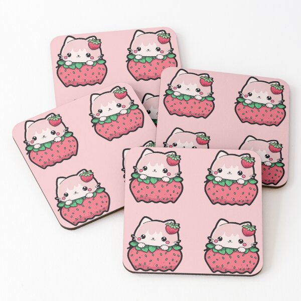 Item preview, Strawberry Kitty designed and sold by Black-Glove.